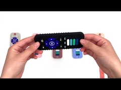 TV Remote Shaped Baby Silicone Sản phẩm Đồ chơi mọc răng cho trẻ sơ sinh từ 3 tháng tuổi trở lên