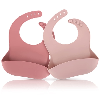 Có thể tái chế có thể chịu được nhiệt độ cao Khăn ăn cho bé bằng silicone an toàn trong tủ đông