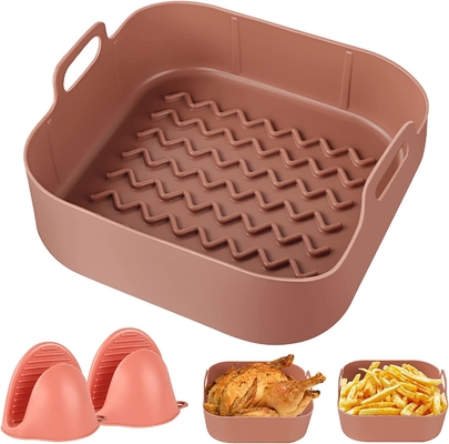 BPA Miễn phí được FDA phê duyệt Bao bì Phụ kiện silicone tùy chỉnh Nồi chiên không khí An toàn trong Máy rửa chén