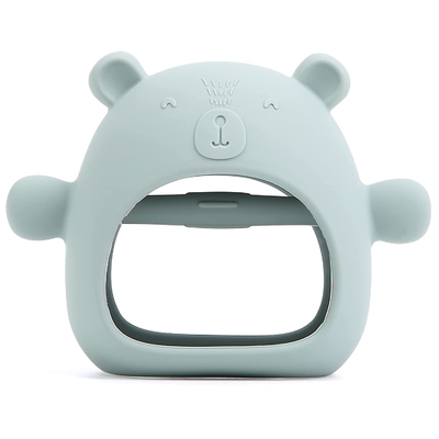 Giảm đau Đồ chơi mọc răng chống tụt lợi bằng silicone để làm dịu vết thương đau nhức