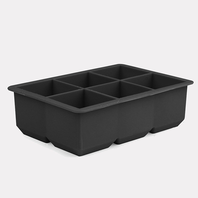 8 khoang silicone Ice Cube Khuôn vuông Whisky Ice Cube Khay FDA ODM