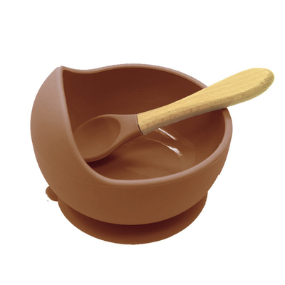 Bộ bát hút silicone dành cho trẻ em không chứa BPA Không chứa Phthalate