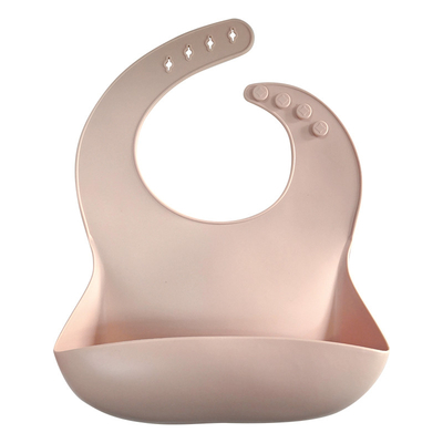 Có thể tái sử dụng silicone mềm không thấm nước Yếm trẻ em bắt thức ăn 29 * 23 * 0.2cm
