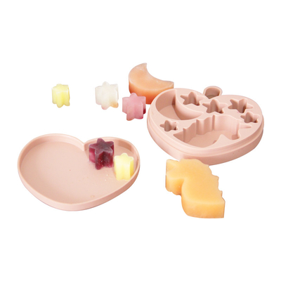 Khuôn làm kem silicone nhiều hình dạng Khuôn làm bánh kỳ lân tự làm không chứa BPA có nắp