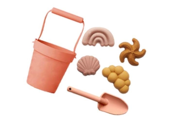 Trẻ mới biết đi ngoài trời Đồ chơi bãi biển silicone cấp thực phẩm 500g