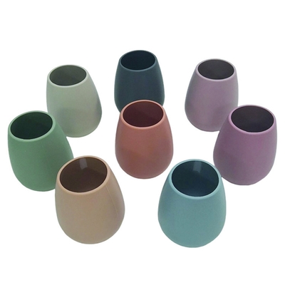 Chén rượu silicone được FDA chấp thuận có khắc logo, Cốc bia silicone 265ml