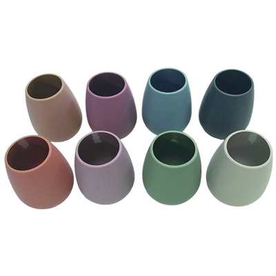 Chén rượu silicone được FDA chấp thuận có khắc logo, Cốc bia silicone 265ml