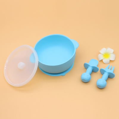 Được FDA phê duyệt Bát ăn silicon hút cho trẻ em cho bàn ăn tối của trẻ mới biết đi