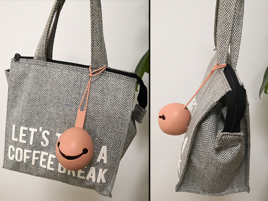 Smiley Faced 100% Food Grade Silicone Dummy Case Máy rửa chén an toàn với dây đeo