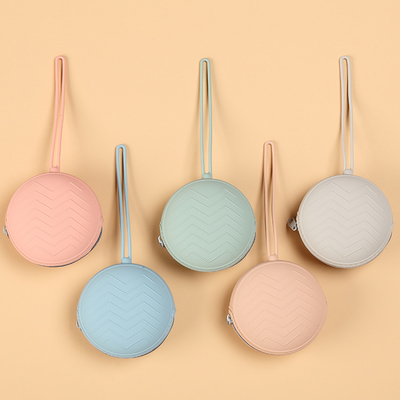 Hộp đựng núm vú giả silicone không thấm nước bền Máy rửa bát đĩa miễn phí có dây kéo