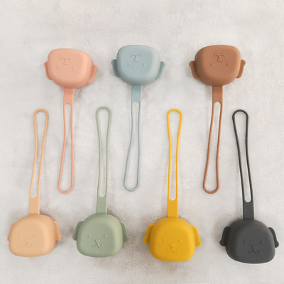 Hộp đựng hình giả bằng silicon không chứa BPA Hình con chó con thích hợp cho máy rửa bát