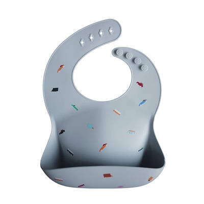 Bền bỉ dễ dàng làm sạch Yếm em bé bằng silicon Unisex cho trẻ sơ sinh và trẻ mới biết đi