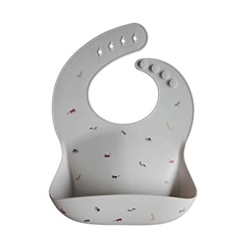 Bền bỉ dễ dàng làm sạch Yếm em bé bằng silicon Unisex cho trẻ sơ sinh và trẻ mới biết đi