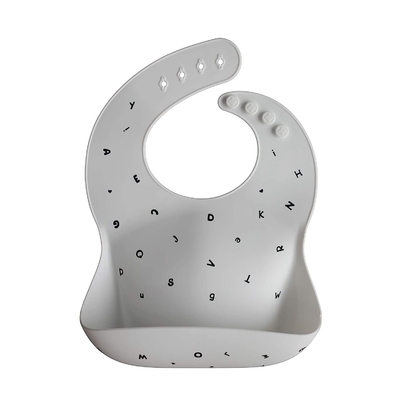 Đàn hồi Unisex BPA Tạp dề cho bé bằng silicon cấp thực phẩm miễn phí với 4 khóa