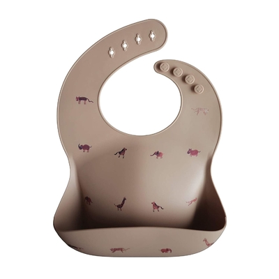 Đàn hồi Unisex BPA Tạp dề cho bé bằng silicon cấp thực phẩm miễn phí với 4 khóa