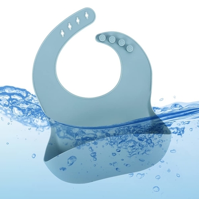 Có thể tái chế có thể chịu được nhiệt độ cao Khăn ăn cho bé bằng silicone an toàn trong tủ đông