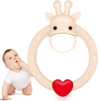 Không có Phthalates Đồ chơi mọc răng silicone thân thiện với dị ứng để khám phá giác quan