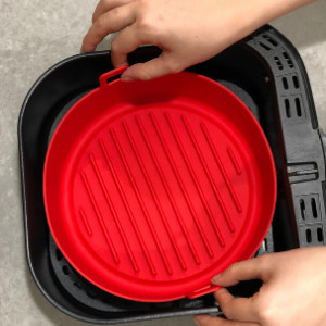 Phụ kiện lò nướng silicone áp chảo không khí được thiết kế mới cấp thực phẩm chất lượng cao với lưu thông khí