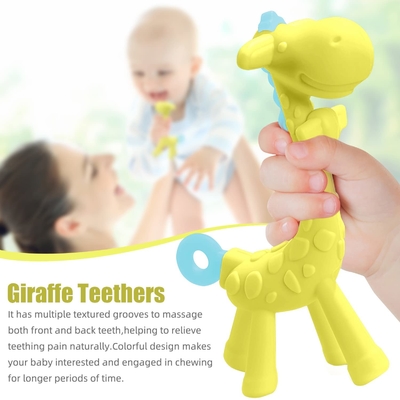 BPA Miễn phí có thể tái chế lại Hình dạng dễ thương Silicone Baby Thắt lưng An toàn trong Máy rửa chén
