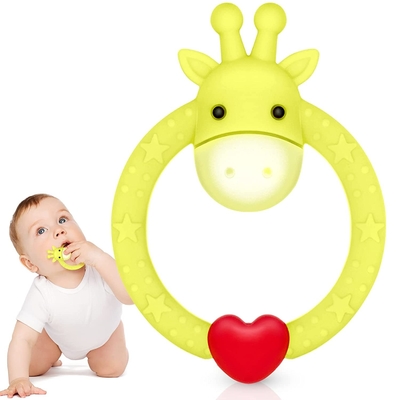 BPA Miễn phí có thể tái chế lại Hình dạng dễ thương Silicone Baby Thắt lưng An toàn trong Máy rửa chén