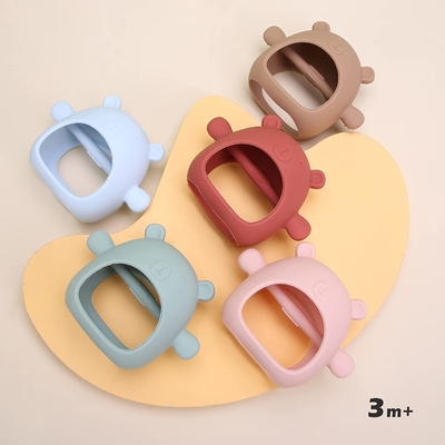 Giảm đau Đồ chơi mọc răng chống tụt lợi bằng silicone để làm dịu vết thương đau nhức