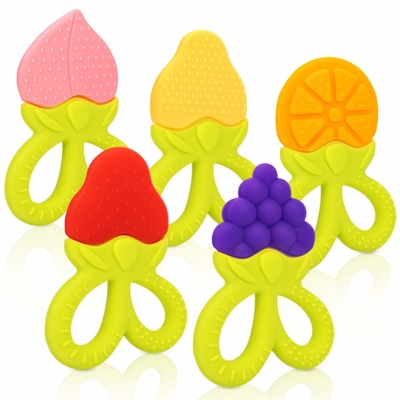 Phong cách Không có nhựa chịu nhiệt độ cao Dụng cụ định vị cho bé bằng silicone để khám phá giác quan