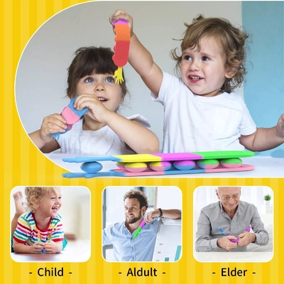 Đồ chơi thần tài chống căng thẳng Squidopops chất lượng cao An toàn trong máy rửa bát