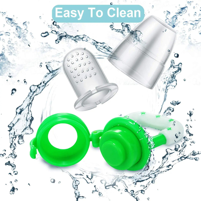 Máy rửa bát đĩa có thể đóng băng Mess miễn phí Bộ nạp trái cây bằng silicon an toàn cho trẻ sơ sinh 6-12 tháng