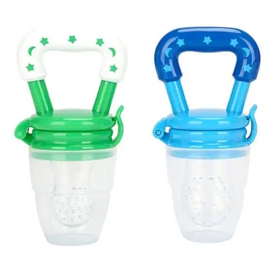 3 Pack Fresh 2 trong 1 Thiết kế Núm vú cho bé ăn trái cây cho trẻ mới biết đi và trẻ em