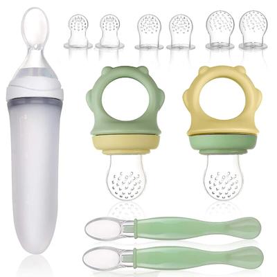 Bộ núm vú giả cho bé ăn dặm thoải mái chính xác 11 cái