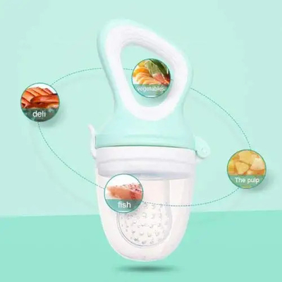 Thưởng 3 miếng silicon Sacs Bộ nạp trái cây tươi cho bé ăn