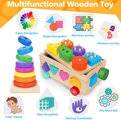 Trẻ mới biết đi Đồ chơi Montessori Hoạt động học tập Trò chơi giáo dục khủng long