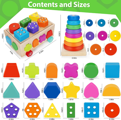 Trẻ mới biết đi Đồ chơi Montessori Hoạt động học tập Trò chơi giáo dục khủng long