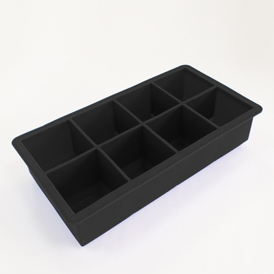 15 khoang chứa BPA Miễn phí 12 * 24cm Khuôn làm đá bằng silicon hình vuông Khay lập phương có nắp