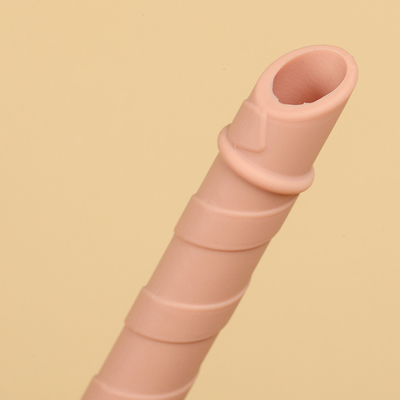 Thân thiện với môi trường có thể ăn được Ống hút silicone mềm không chứa BPA ODM có thể tái sử dụng để uống nước trái cây