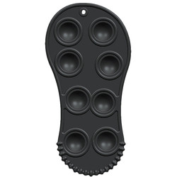 Giày hình trẻ em Silicone Pop Đồ chơi thần tài Căng thẳng Giảm nhẹ Dây buộc bé