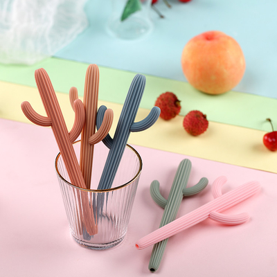 Dây buộc xương rồng Silicone không độc hại Đồ chơi mọc răng không chứa BPA với bàn chải 20cm