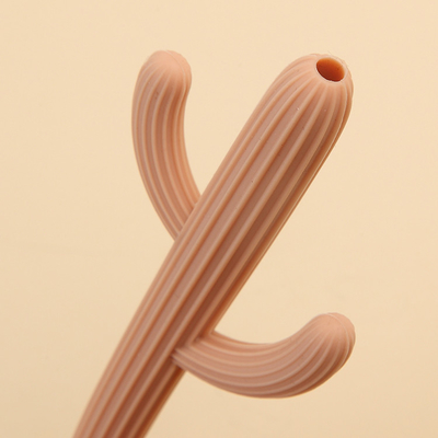 Dây buộc xương rồng Silicone không độc hại Đồ chơi mọc răng không chứa BPA với bàn chải 20cm