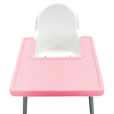 Tấm lót cho bé ăn bằng silicone không trượt có thể gập lại 41 * 41CM cho bàn ăn cho xe cao