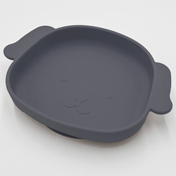 Tấm ăn dặm silicone hình con chó tùy chỉnh Tấm hút cao 21 * 15 * 3.5cm
