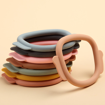 Thân thiện với môi trường cho con chó có hình dáng bé bú núm vú bằng silicone với vòng mọc răng