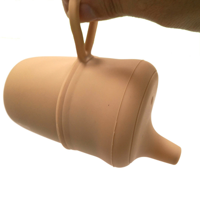 Không thể phá vỡ BPA Phthalate Miễn phí Sippy Cốc cho bé Nắp đậy cốc silicon Sippy