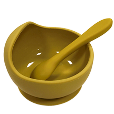 Đầy màu sắc bPA miễn phí silicone cho trẻ em Bát ăn thức ăn bằng silicone cấp ODM