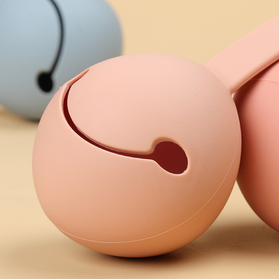Thực phẩm Lớp 22 * ​​6,5cm trẻ mới biết đi Núm vú giả bằng silicone Hộp đựng cho bé
