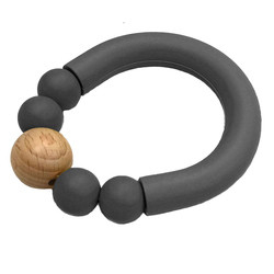 Hạt silicone chịu nhiệt Thắt lưng Bé nhai được đính cườm Vòng mọc răng 25g