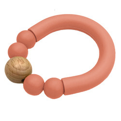Hạt silicone chịu nhiệt Thắt lưng Bé nhai được đính cườm Vòng mọc răng 25g