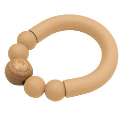 Hạt silicone chịu nhiệt Thắt lưng Bé nhai được đính cườm Vòng mọc răng 25g