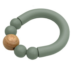 Hạt silicone chịu nhiệt Thắt lưng Bé nhai được đính cườm Vòng mọc răng 25g