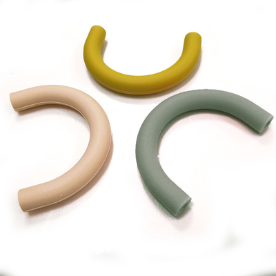Bé nhai hạt silicone Thắt lưng Ống chữ U mềm lỏng OEM ODM