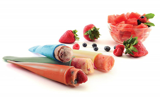 Khuôn làm đá silicone có thể tái sử dụng tùy chỉnh Khuôn mẫu thực phẩm Bpa Miễn phí ODM